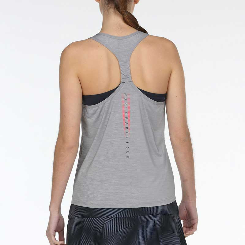 T-shirt de padel Bullpadel Rufran Gris – vue 2