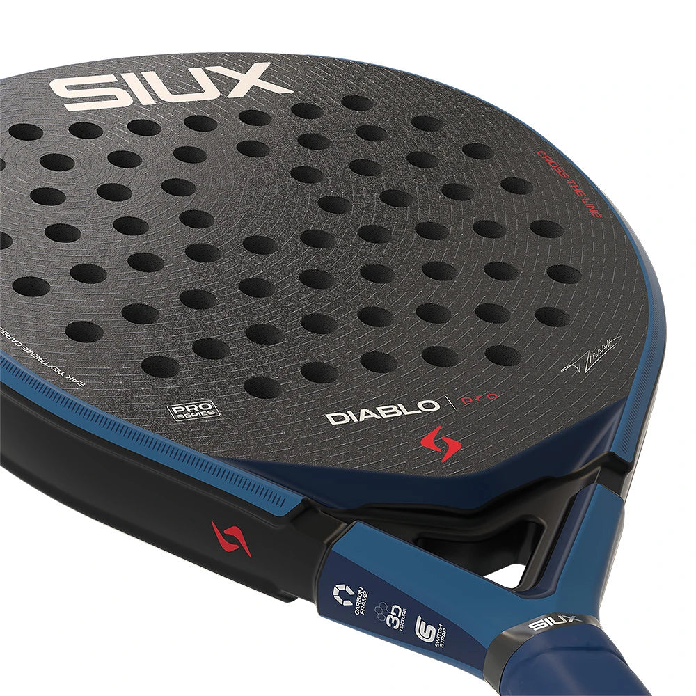 Raquette de padel Siux Diablo Pro Royal Blue 2026 – vue 4