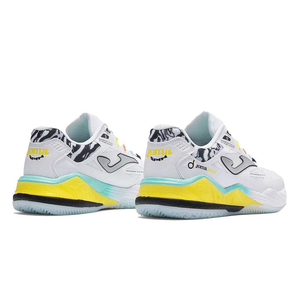 Chaussures de padel Joma Spin Men 2602 Blanc – vue 4