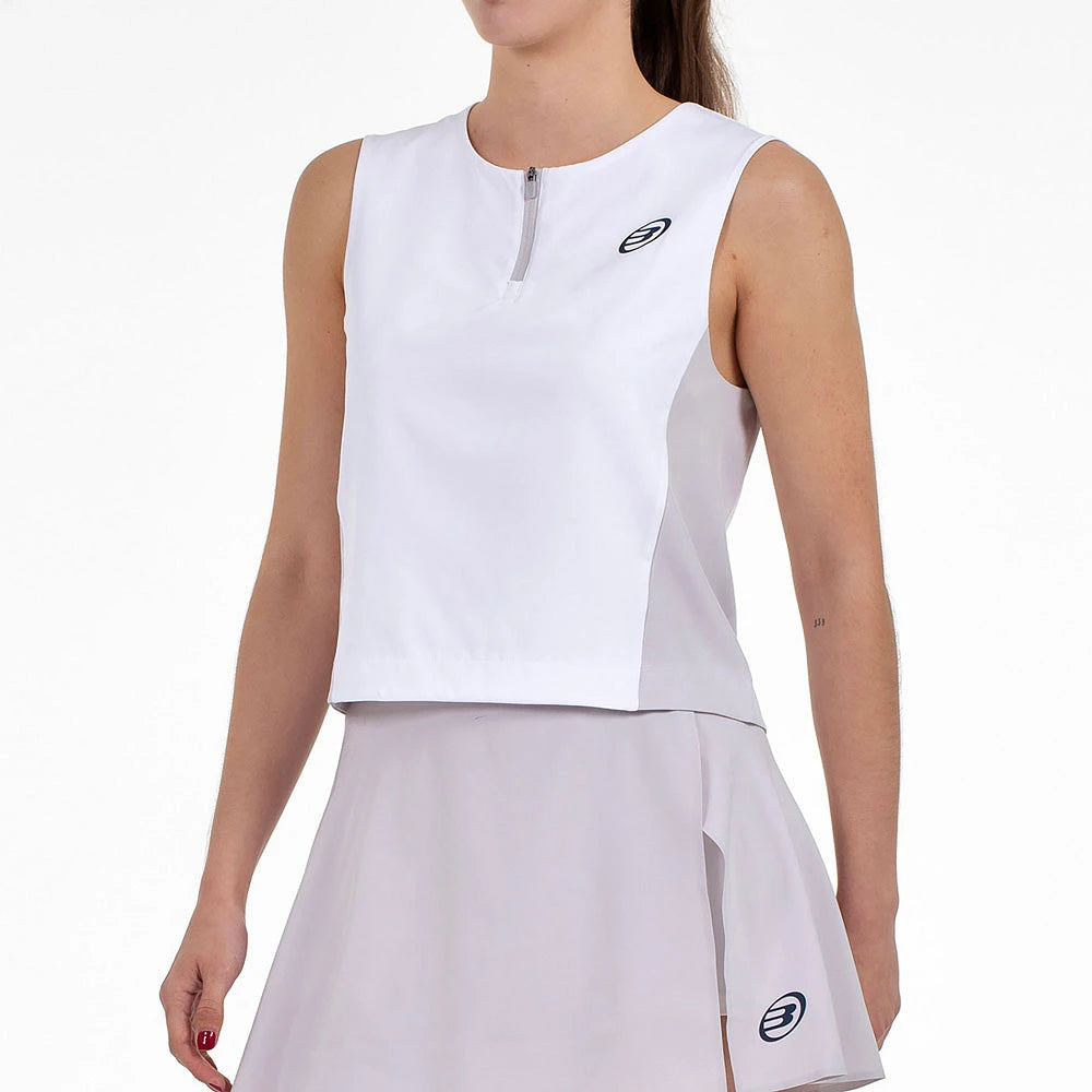 T-shirt de padel Bullpadel Guadisa Ivoire – vue 2