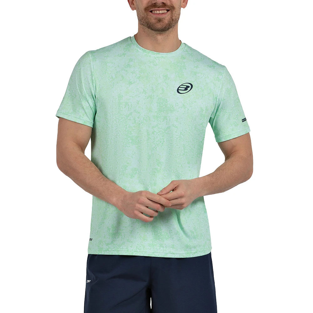 T-shirt de padel Bullpadel Masana Vert – vue 2