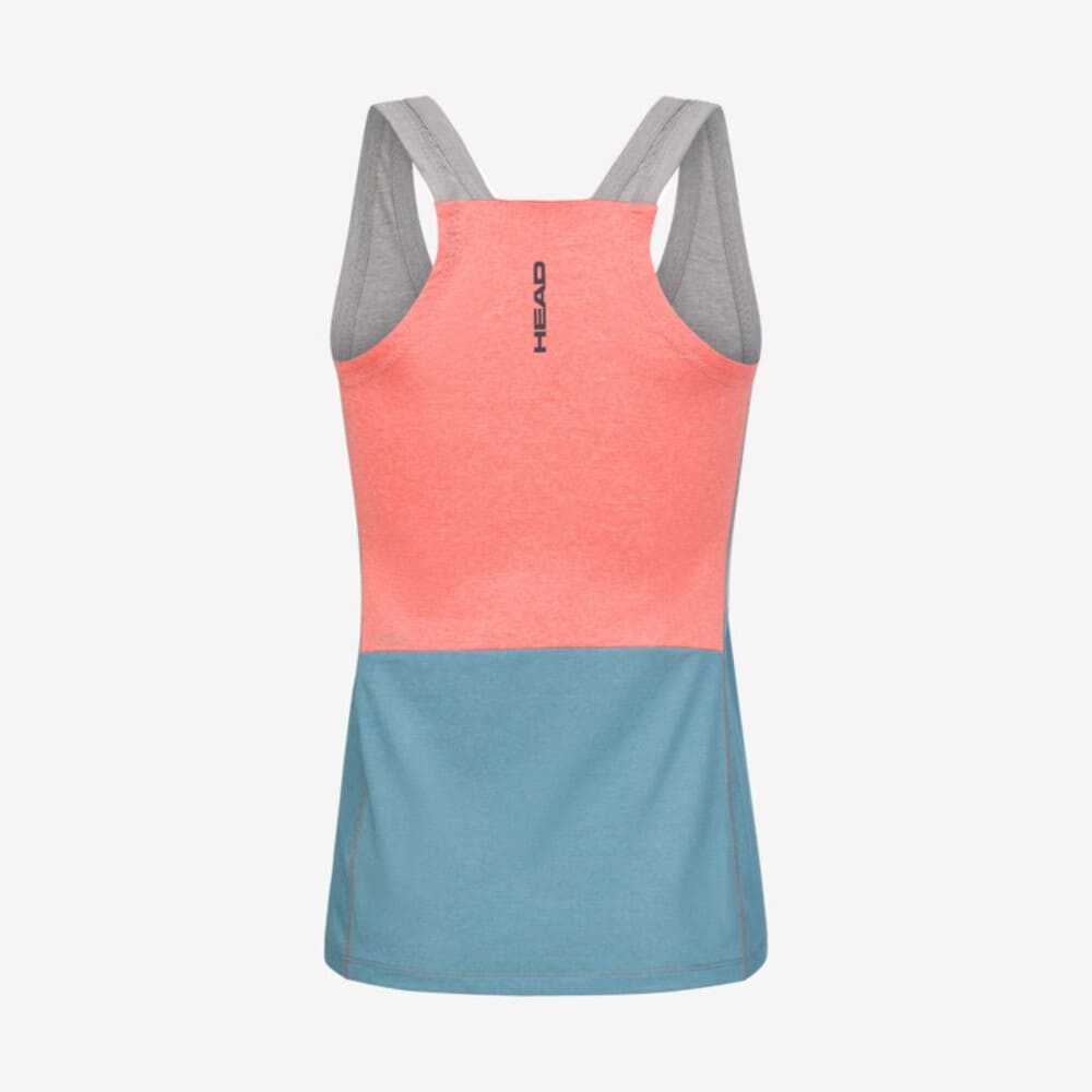 Top de padel Head Tank Grey – vue 2