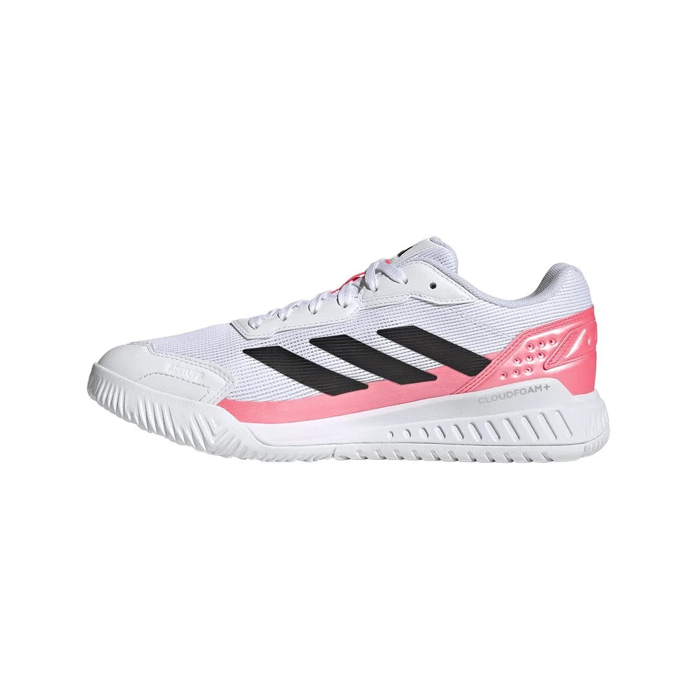 Chaussures de padel Adidas Courtquick Padel M White – vue 3
