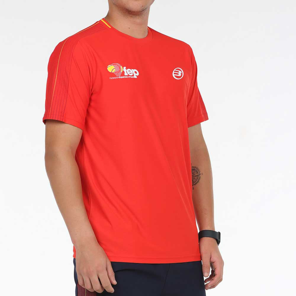 T-shirt de padel Bullpadel Exudo Sélection Espagnole Padel – vue 3