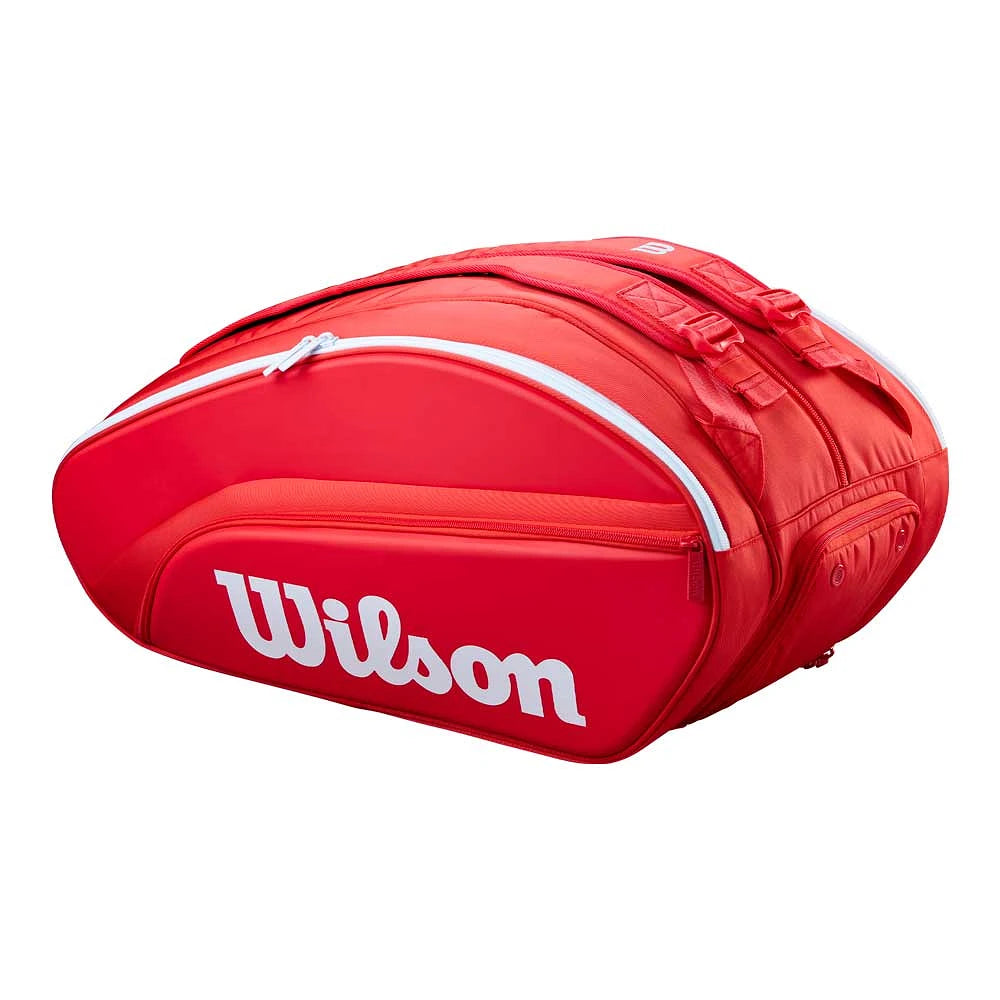 Sac à raquettes Wilson Super Tour Red – vue 2