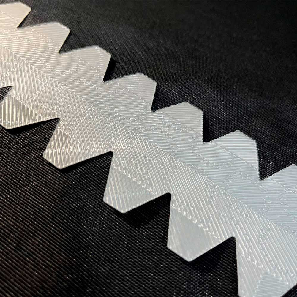 Protection de cadre Transparent Dentelé – vue 3