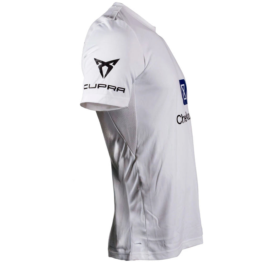 T-shirt de padel Adidas Ale Galan Blanc 2026 – vue 4
