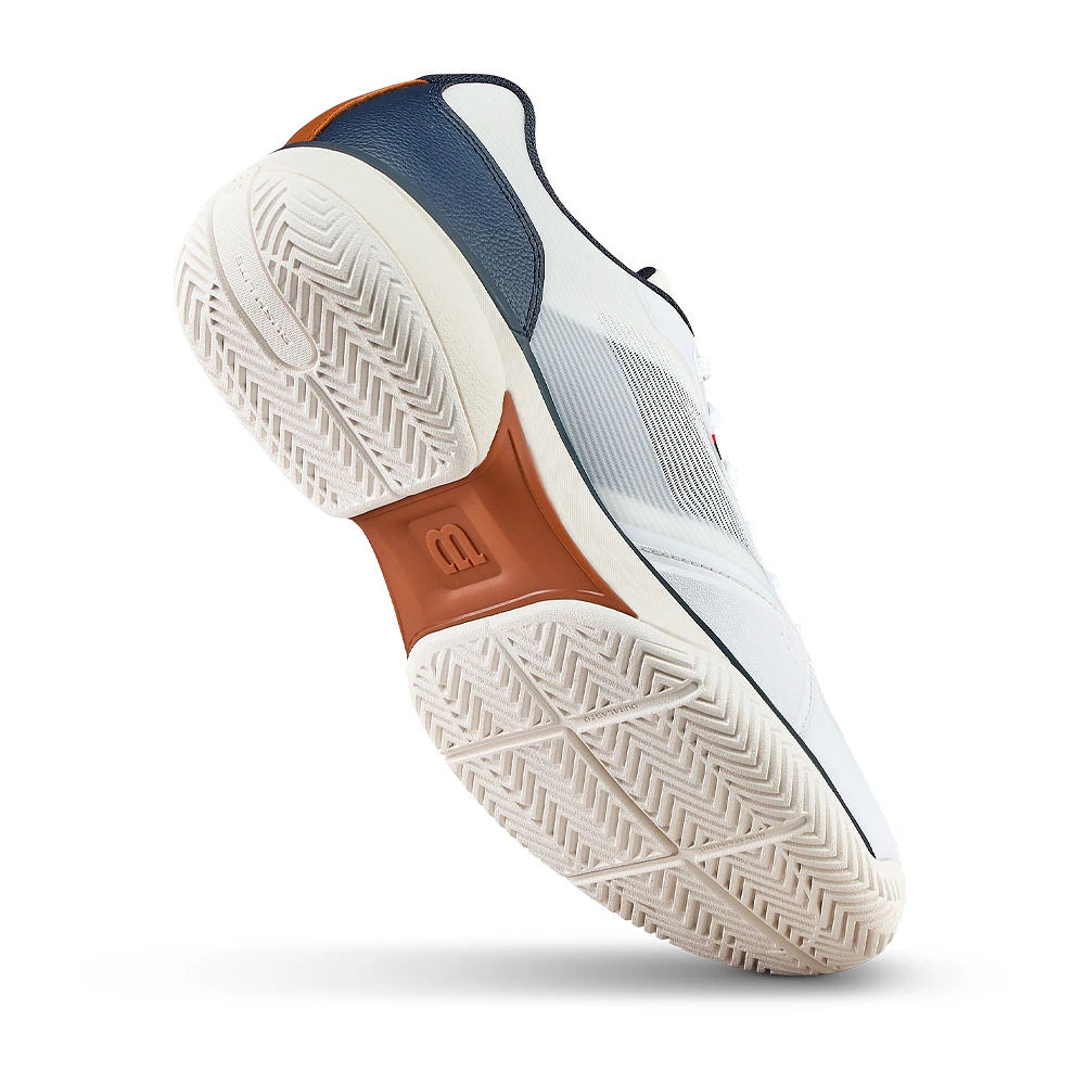 Chaussures de padel Wilson Rush Lite 5 CLC White/Navy – vue 4