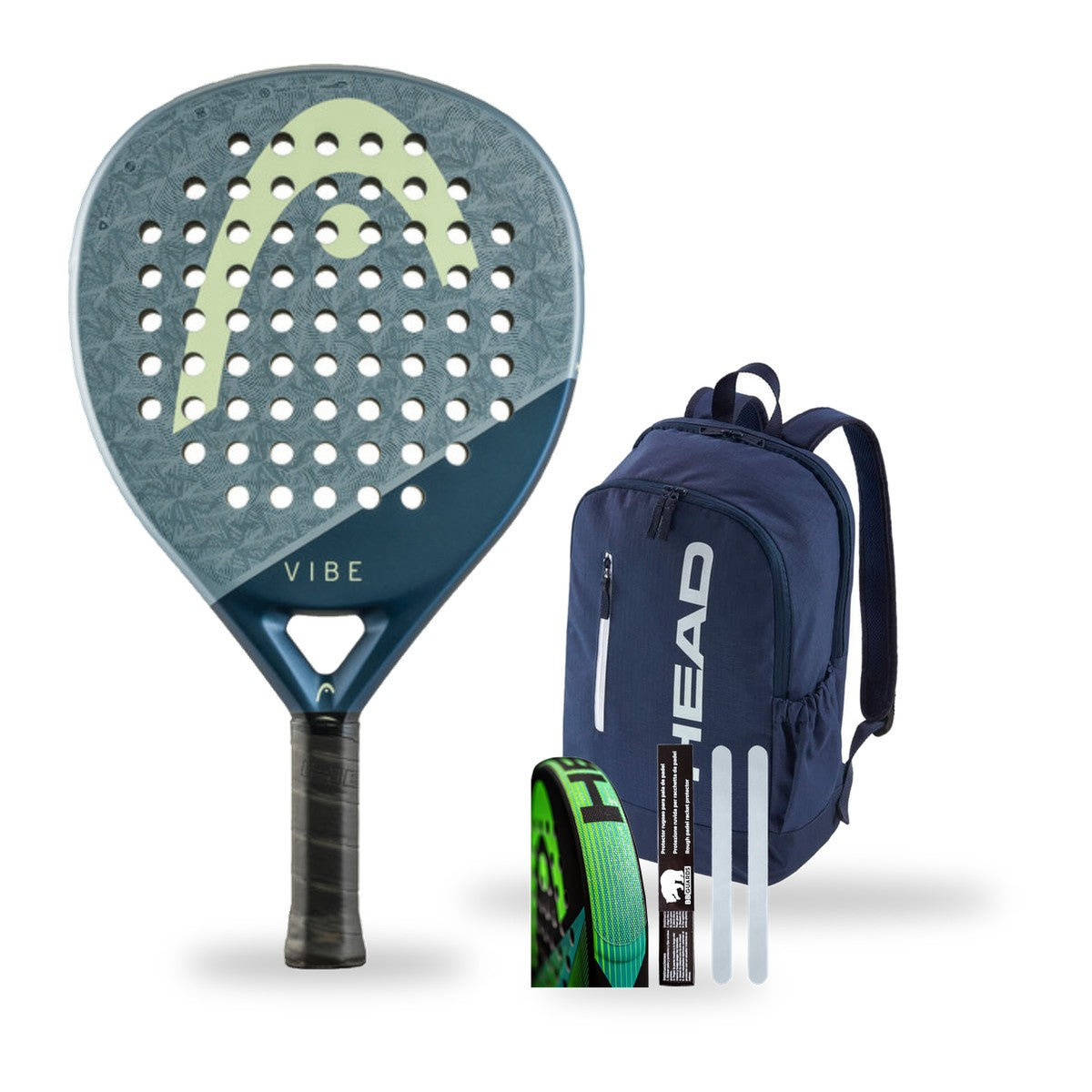 Pack Head Vibe 2026 Gris/Or + sac Base 17L