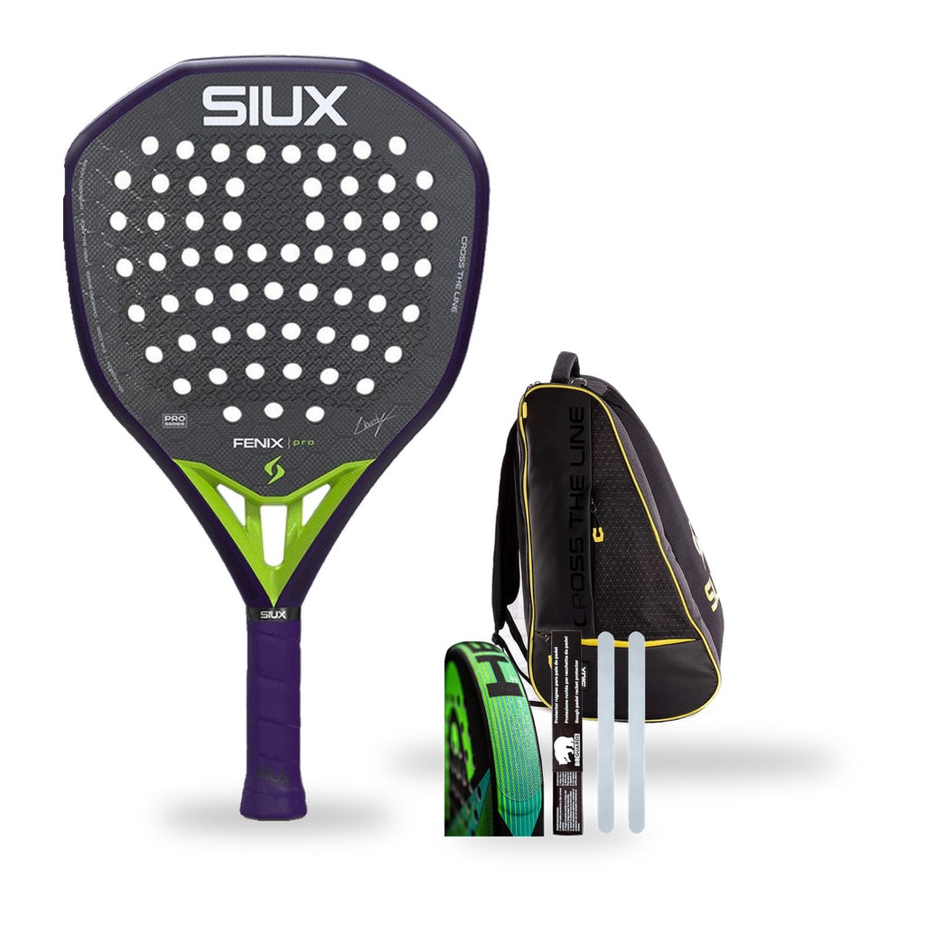 Pack Siux Fenix Pro Glow Purple 2026 + sac Trail Noir