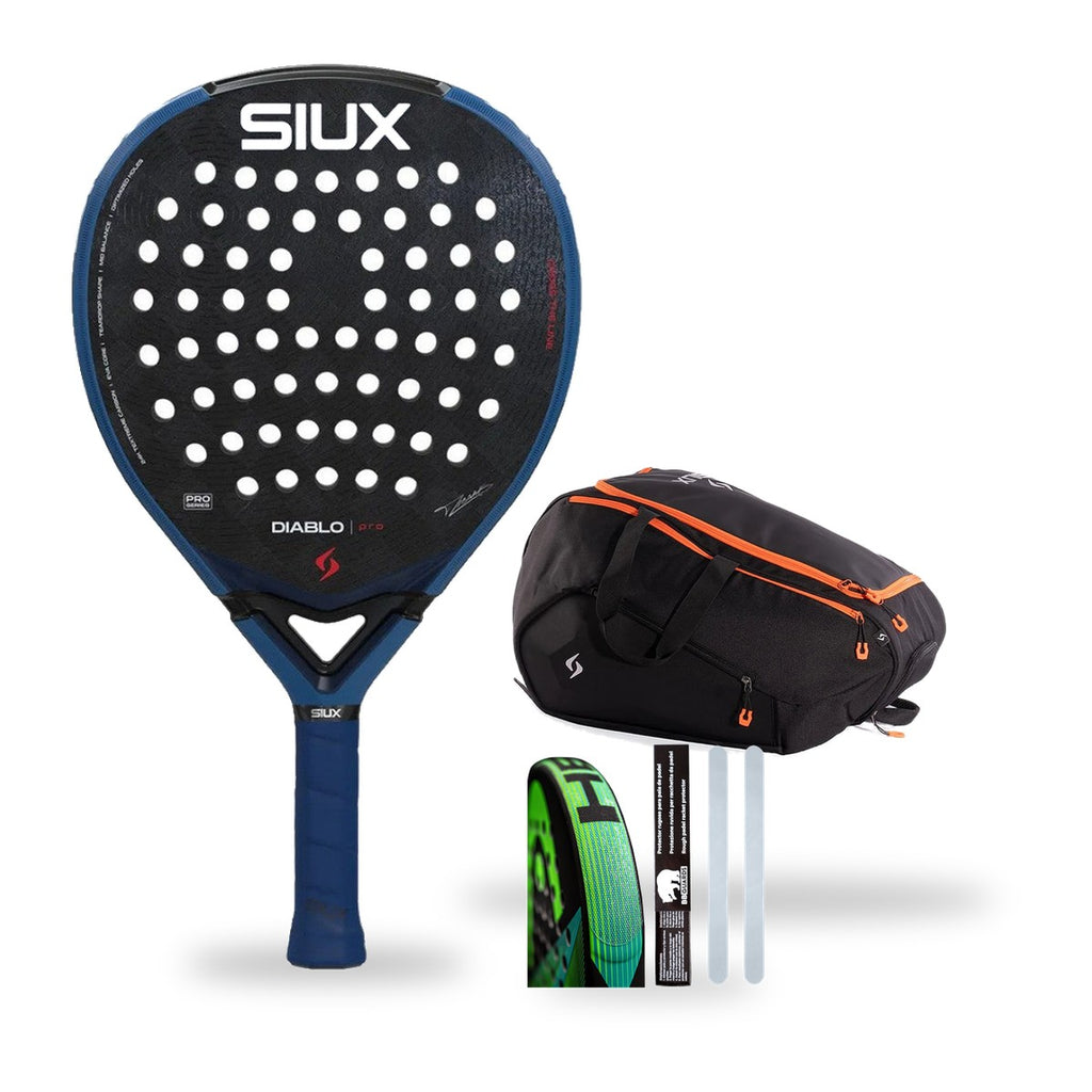 Pack Siux Diablo Pro Royal Blue 2026 + sac Tour Noir
