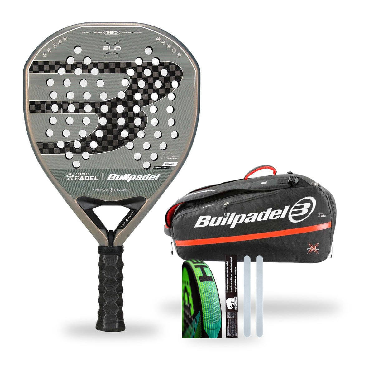 Pack Signature Bullpadel Xplo Premier Padel 26 + sac BPP25022 Xplo 25