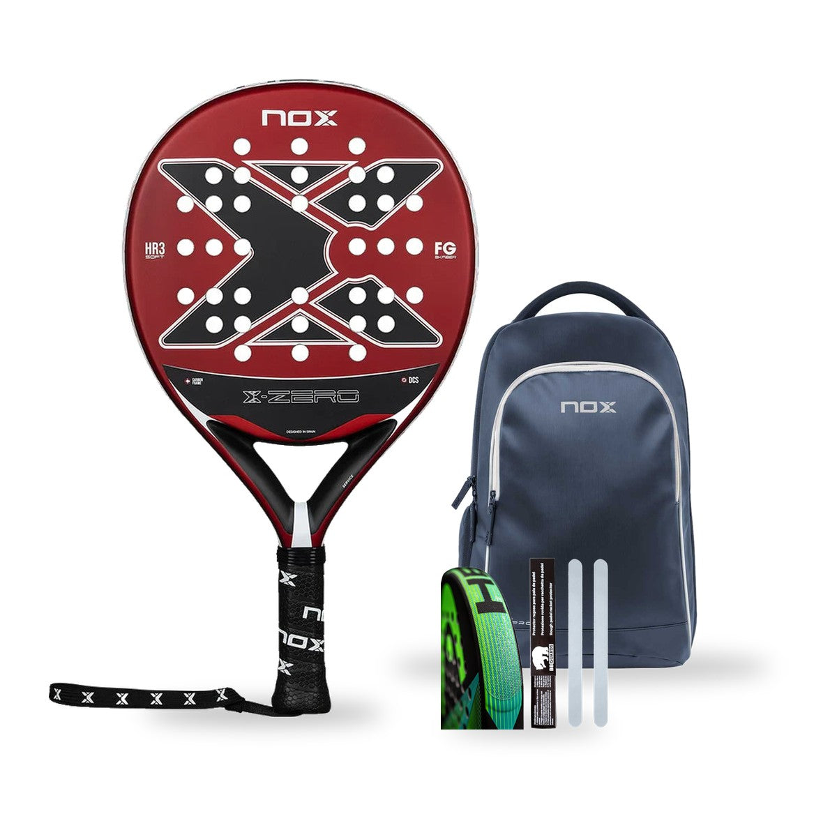 Pack Nox X-Zero Blue 2026 + sac Pro Series Blue