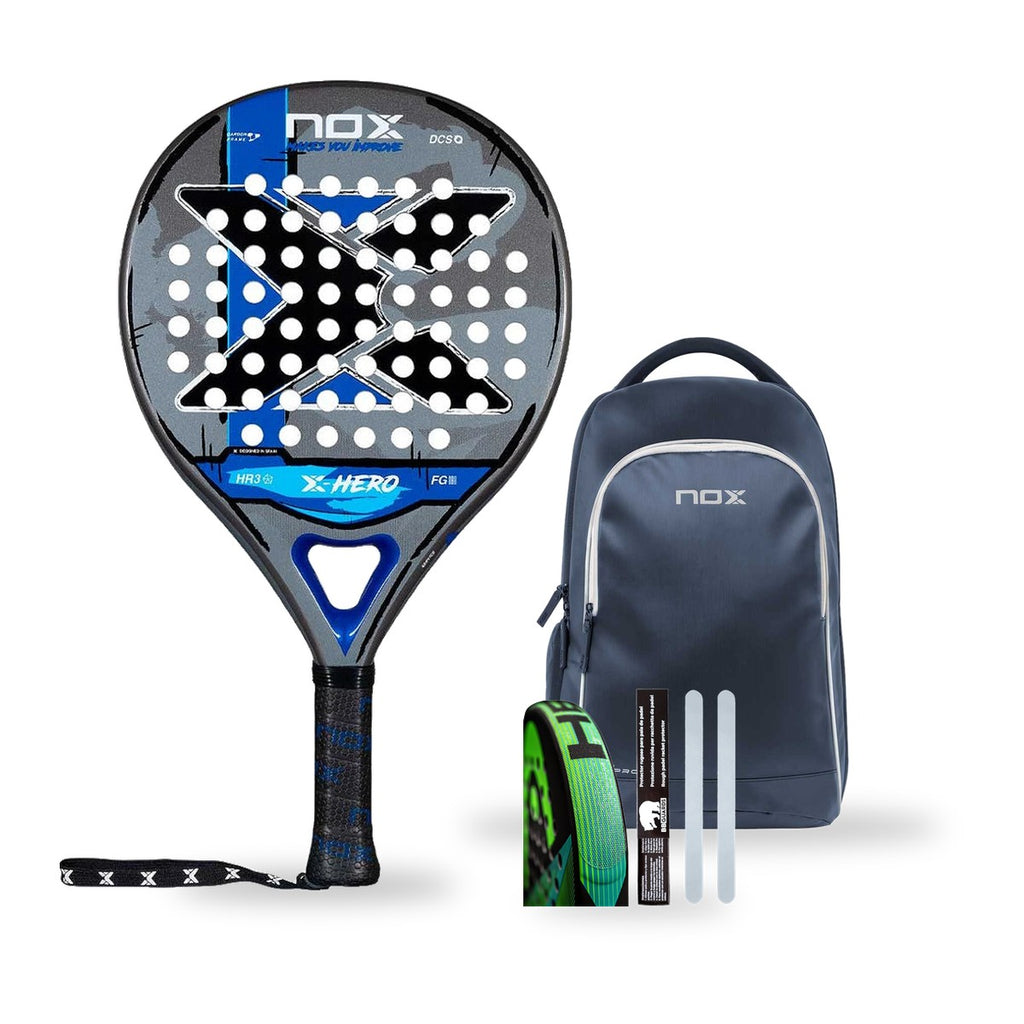 Pack Nox X-Hero Blue 2026 + sac Pro Series Blue