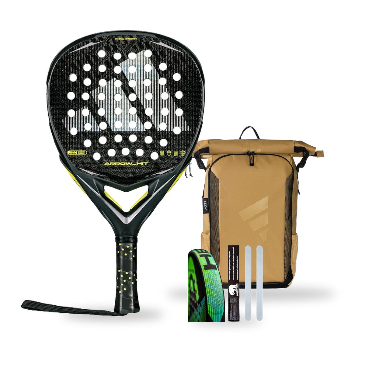 Pack Adidas Arrow Hit 2026 + sac Multigame 3.4