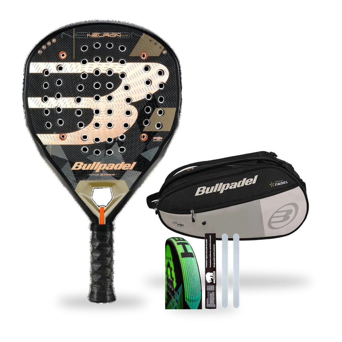 Pack Signature Bullpadel Neuron : raquette + sac