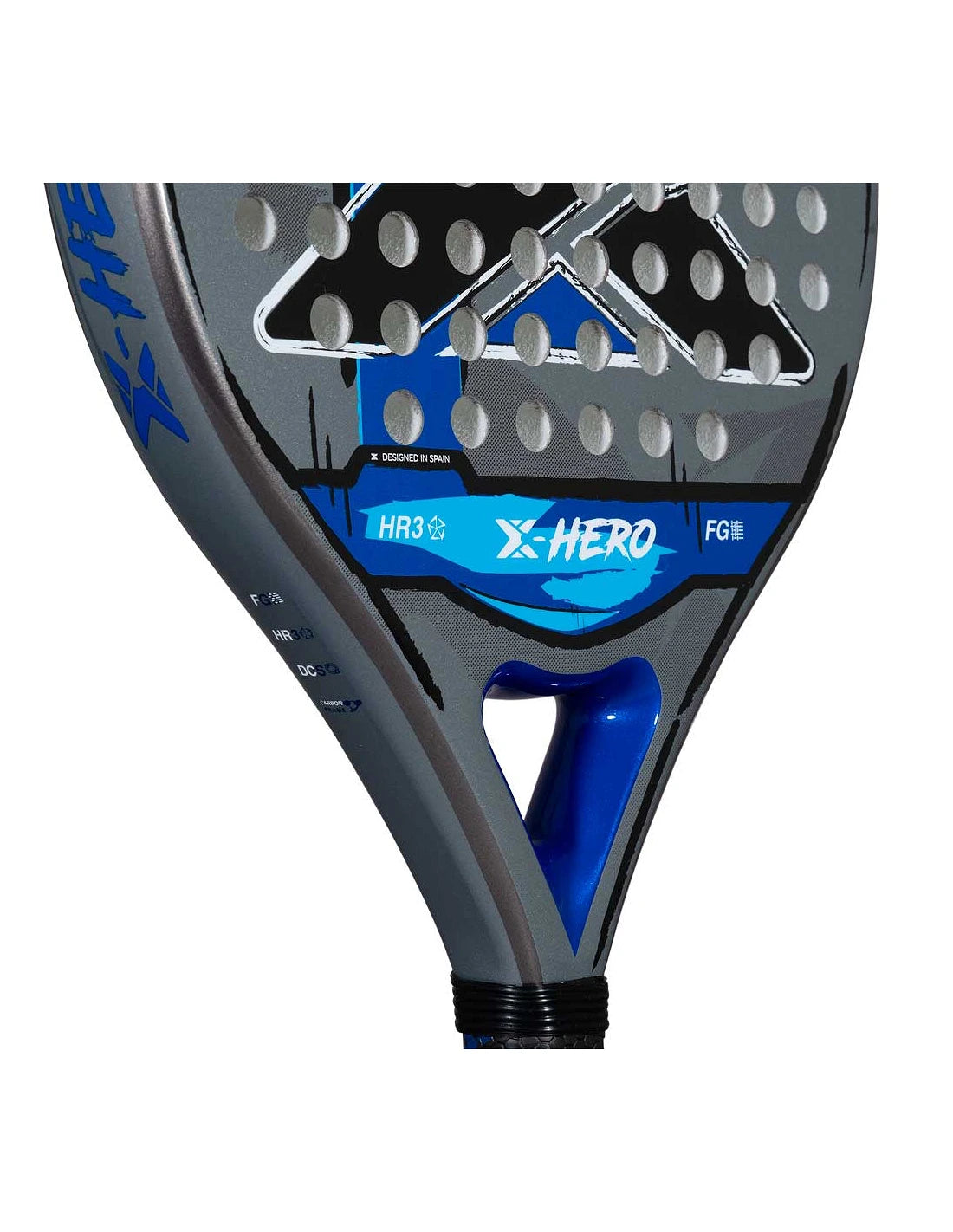 Raquette de padel Nox X-Hero Blue 2026 – vue 4