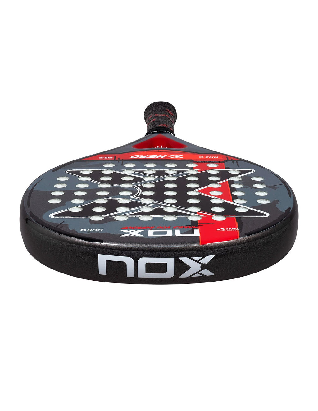 Raquette de padel Nox X-Hero Red 2026 – vue 3