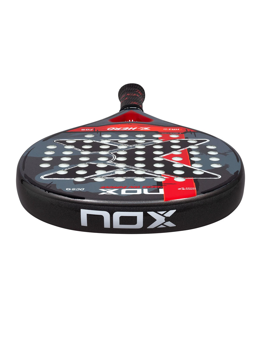 Raquette de padel Nox X-Hero Red 2026 – vue 3