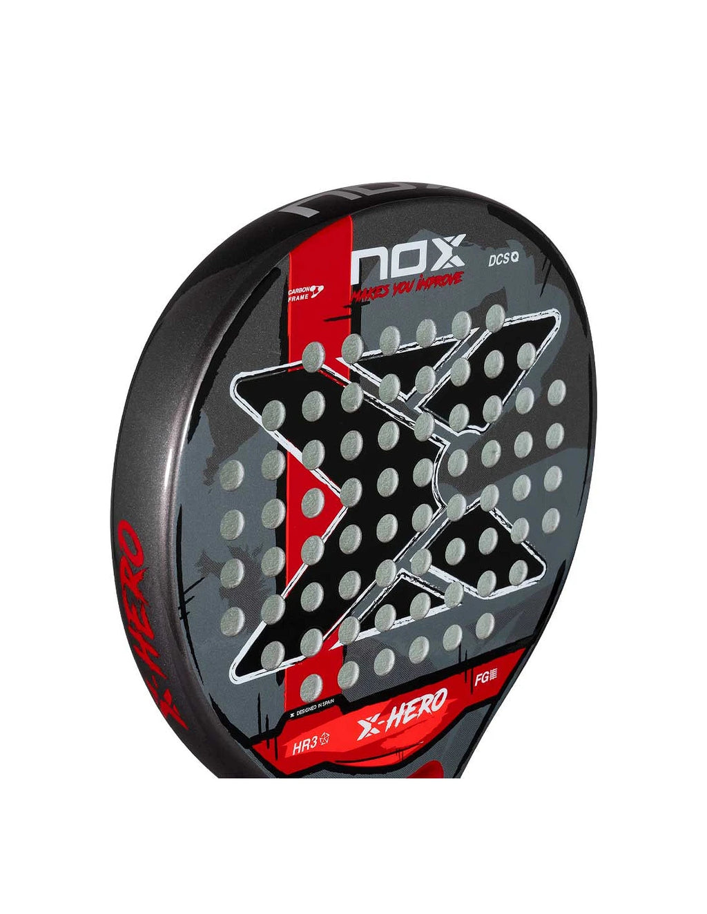 Raquette de padel Nox X-Hero Red 2026 – vue 5