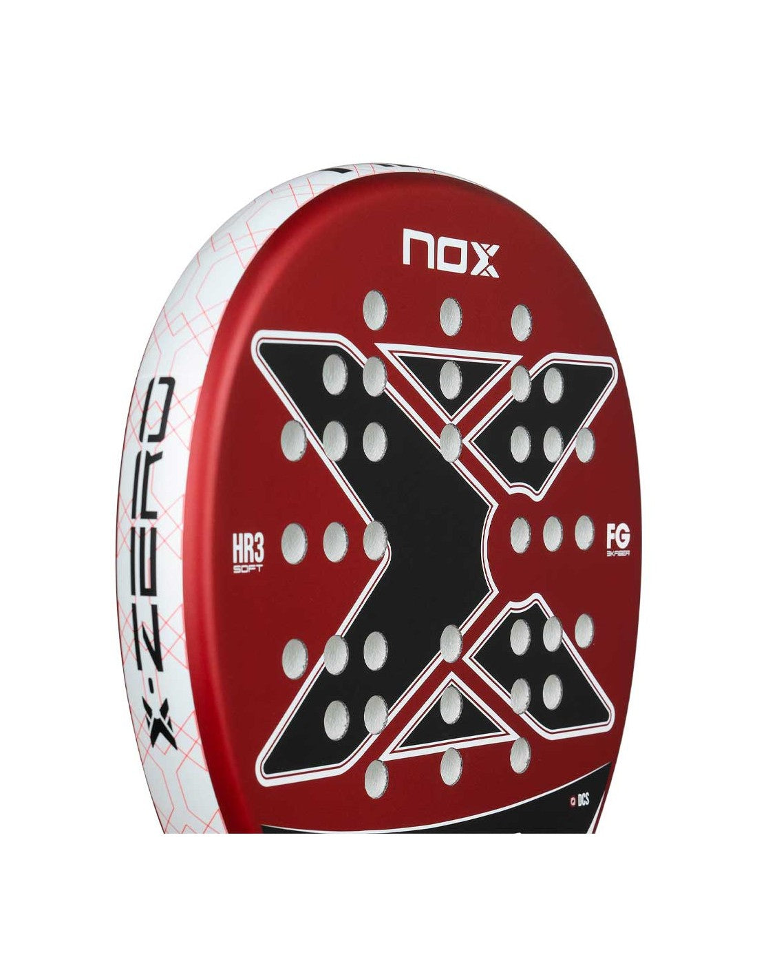 Raquette de padel Nox X-Zero Red 2026 – vue 3
