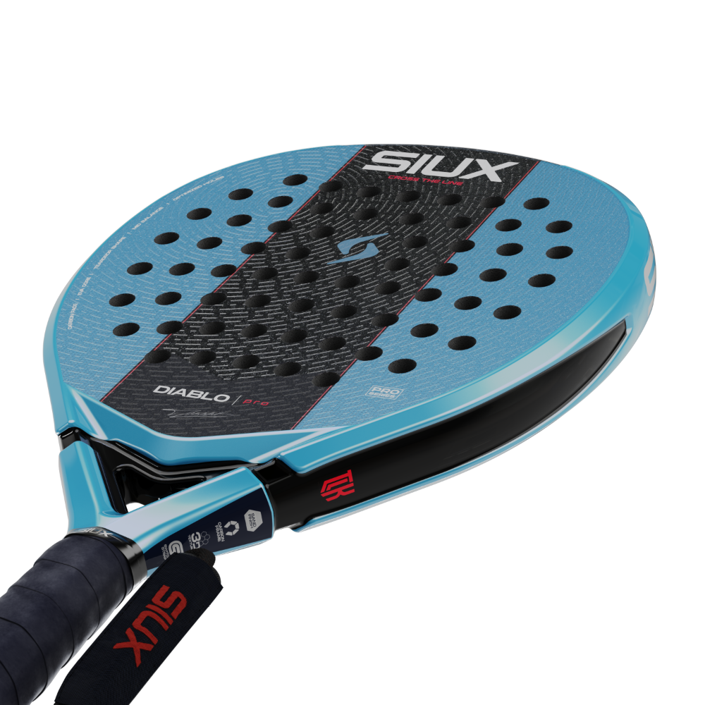 Siux Diablo Pro Metallic Blue 2027 détail