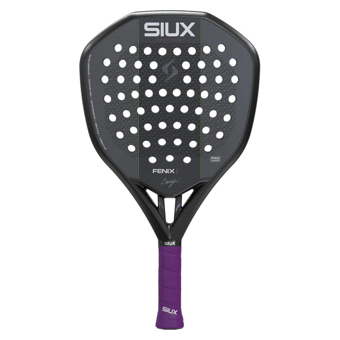 Raquette de padel Siux Fenix Pro Black Leo Augsburger 2027