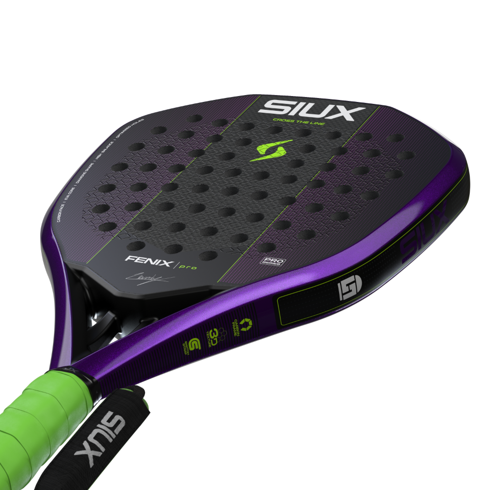 Siux Fenix Pro Purple Leo Augsburger 2027 détail