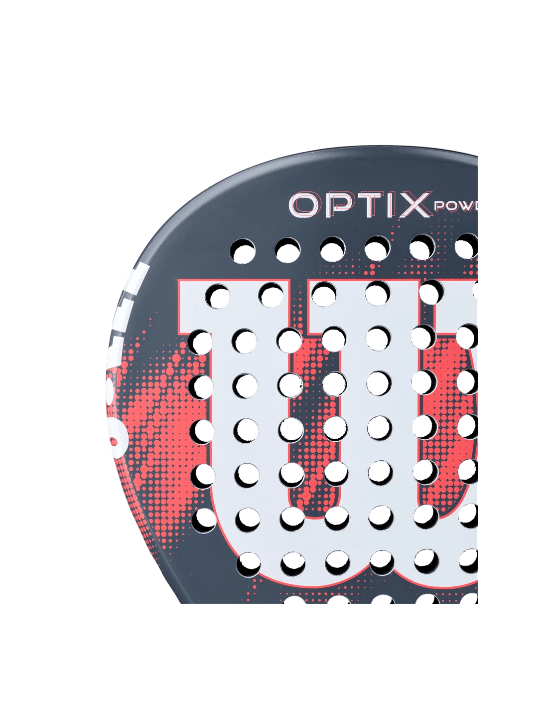 Raquette de padel Wilson Optix V2 Power Red – vue 3