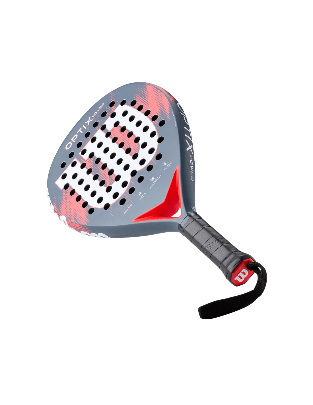 Raquette de padel Wilson Optix V2 Power Red – vue 4