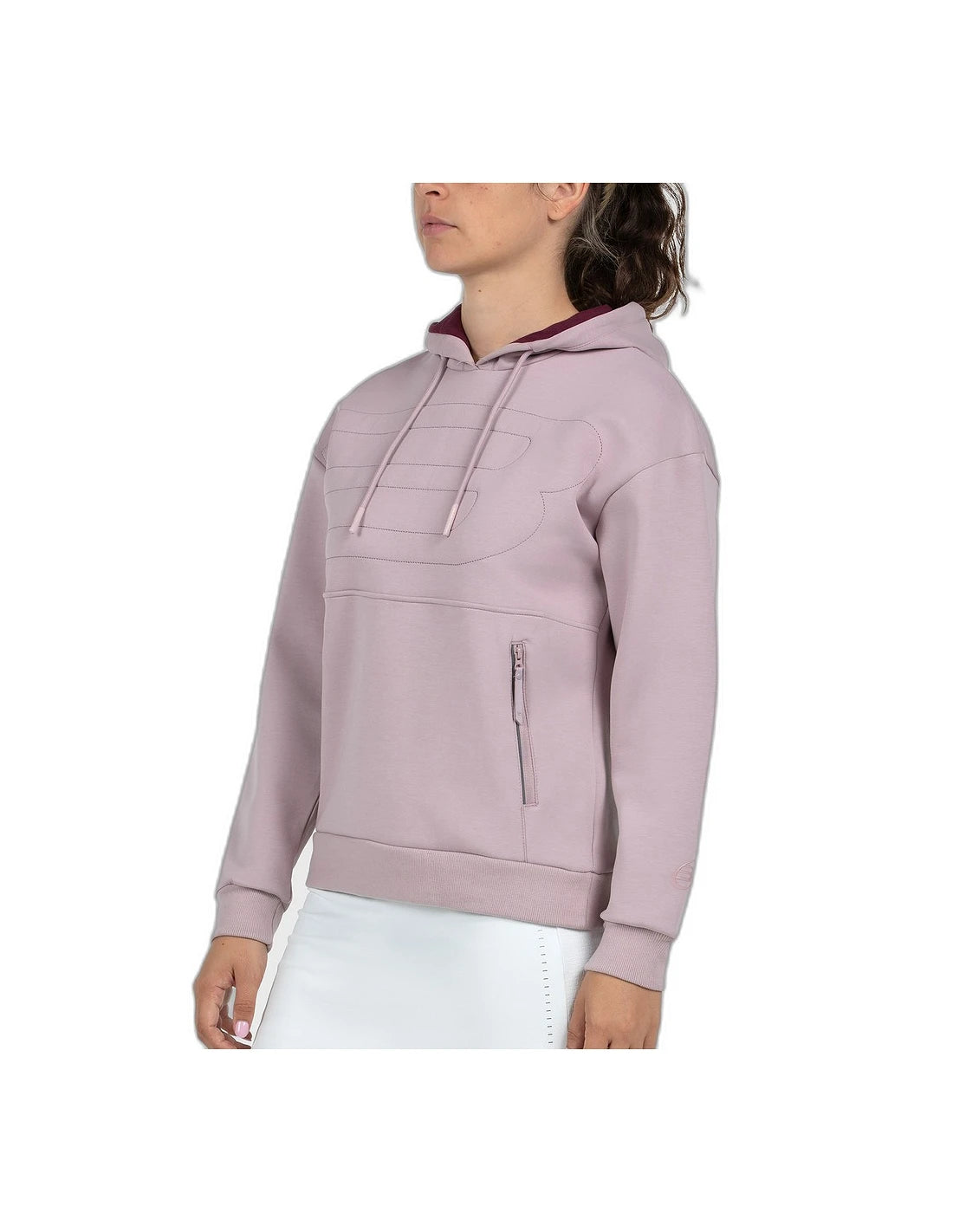 Sweat de padel Bullpadel Eolia Rose – vue 2