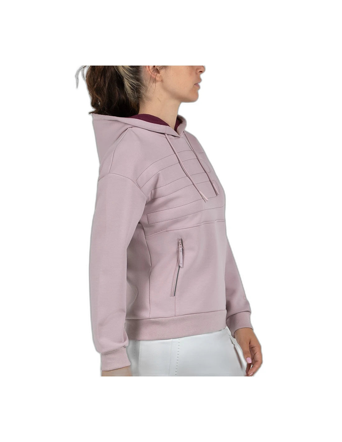 Sweat de padel Bullpadel Eolia Rose – vue 5