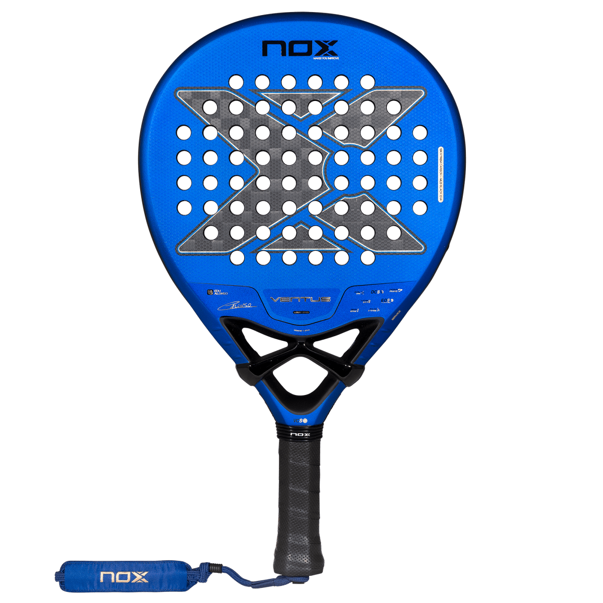 Raquette de padel Nox Ventus Hybrid 12K Xtrem by Edu Alonso 2027